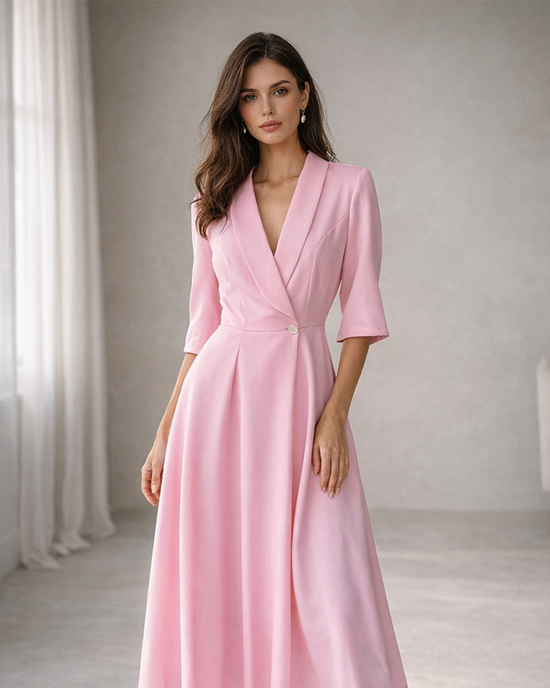 Fustan "Blush Elegance"