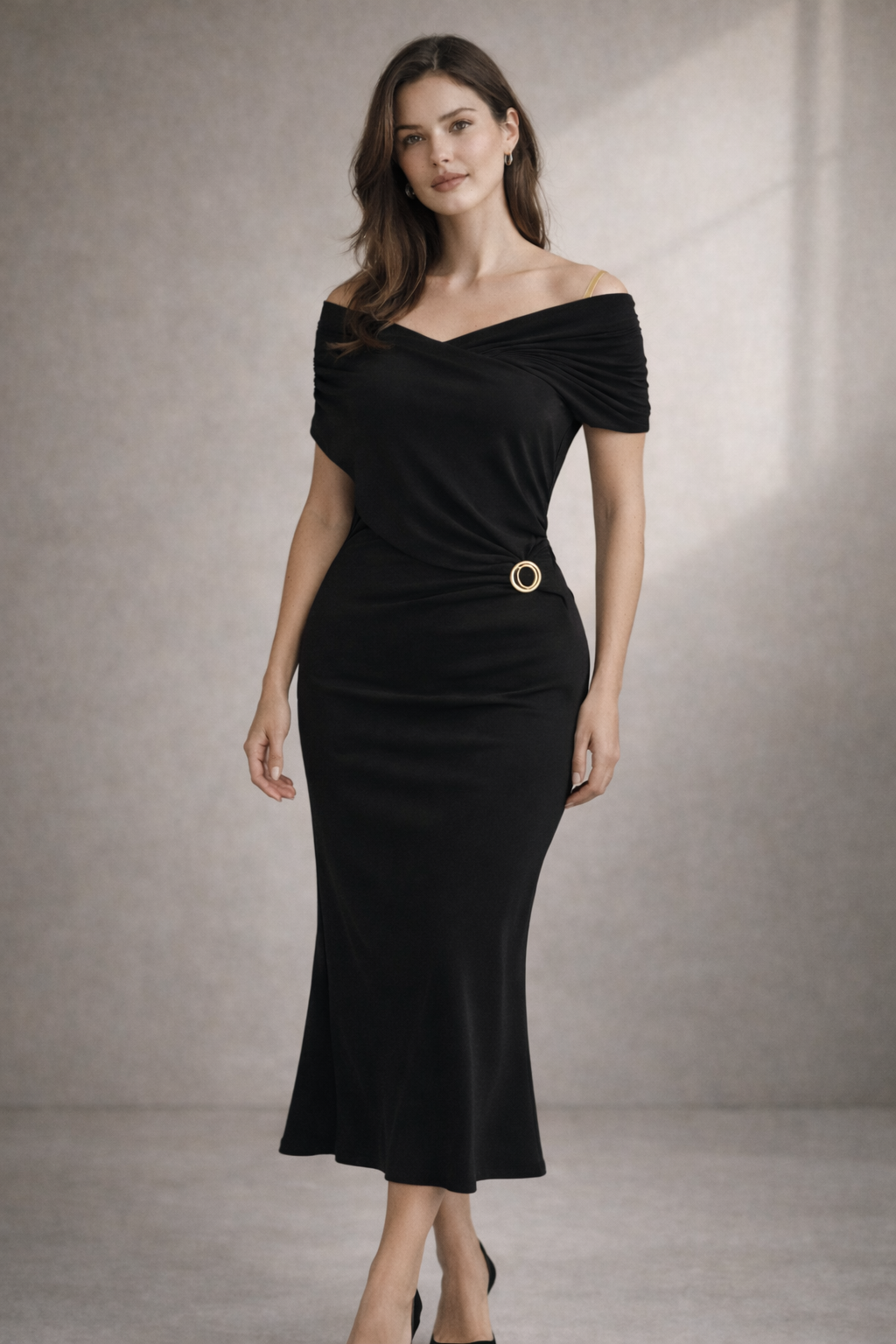 Fustan "Midnight Allure" e Zezë