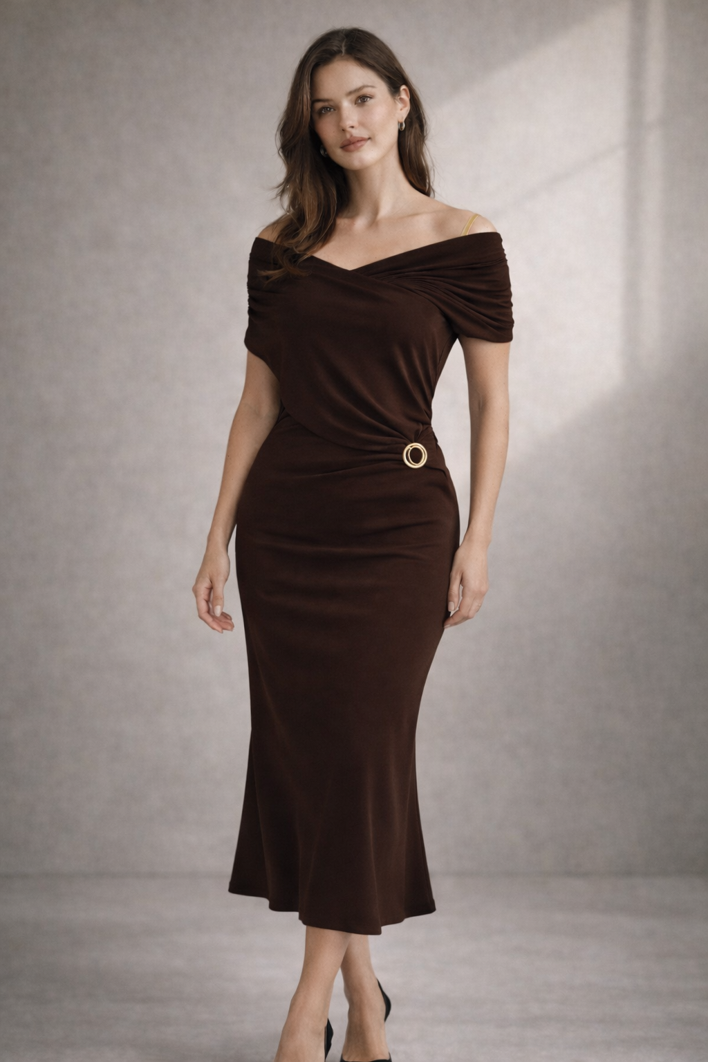 Fustan "Midnight Allure" e Kaftë